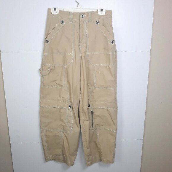 NWT Urban Outfitters BDG Rih Baggy Cargo Pants 2 Utility Carpenter Skater - Picture 4 of 16